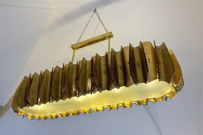 Lampadario oro